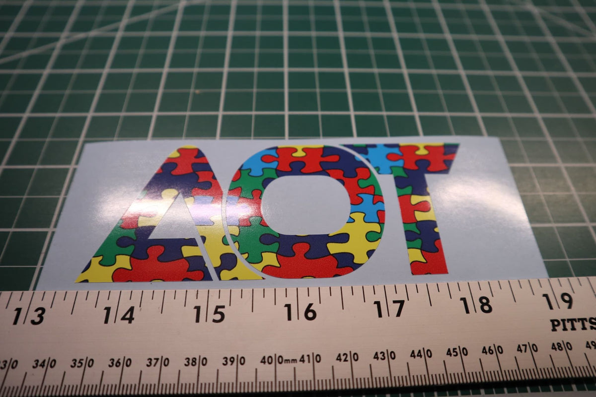 AOT Autism Decal – All Out Stickers