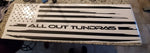 Rear Crewmax window flag decal