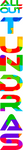 Autism print windshield decal