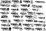 TRD Custom Bedside Decals (Pair)