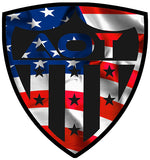 Flag Shield Sticker