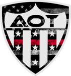 Red Line Shield Sticker