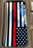 Sunroof flag decal